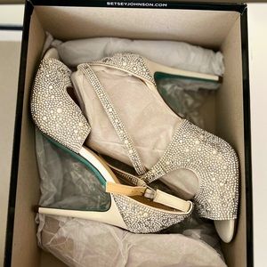 Betsy Johnson wedding shoes
